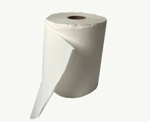 Industrial hand towel paper roll maxi roll towel 1 ply wholesale 100%  wood pulp in China