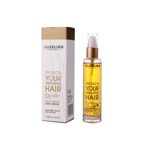 Keratin  hair oil smoothing treatment Protein Replenish Hair Serum spray