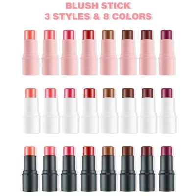 Make Your Own Logo Face Makeup 8 Colors Blusher Tint Multi Blush Stick