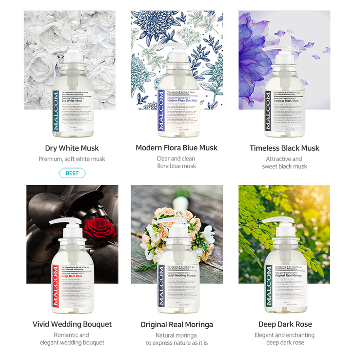 [MALCOM] Allegy-free Nature Bodywash (11 fragrance)