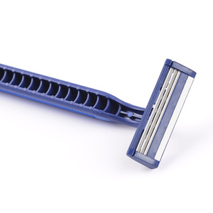 max rubber handle 3 blade disposable face shaving razor