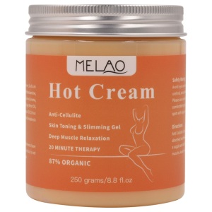 MELAO Weight Loss Cream Body Massager New 250g Anti Cellulite Hot Cream Fat Burner Gel Slimming Cream Massage Hot Anti-Cellulite