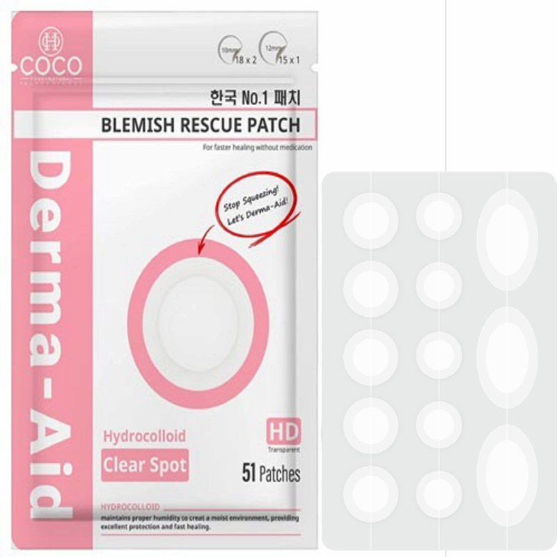 New Hydrocolloid Acne Patch _ Mixed size