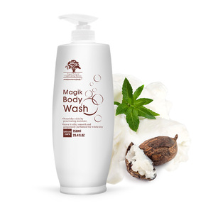OEM 100PCS MOQ Natural Perfume Body Wash White Care Bath Shower Gel