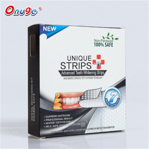 ONUGE Professional Teeth Whitening Private Tooth Whitening Strips Bamboo Strips High Quality Natural OEM ODM Private Logo Strong