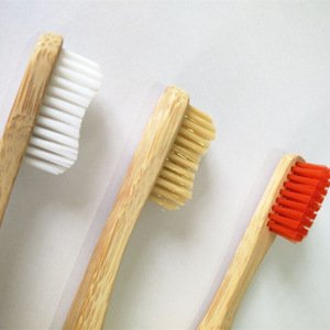 Oral Care Bamboo products Soft Biodegradable Bamboo Fibre Wooden toothbrush