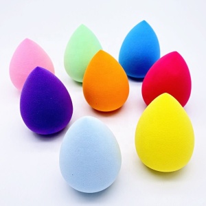 Private label colorful makeup sponge beauty makeup tools very soft make up sponge for women