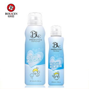 Private label mild organic based cleanser feminine hygiene bubble wash feminine wash