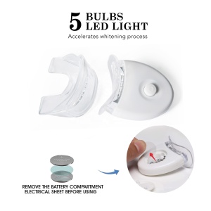 Pro Home Dental Care White 3x GEL Teeth Bleaching Kit Advanced Light Whitener