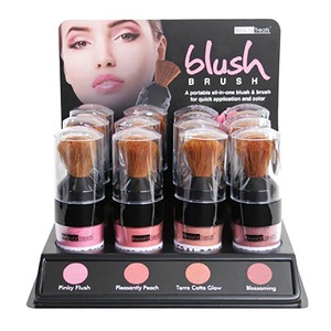 Professional MAC Makeup Show Cosmetic Shop Counter Design In Acrylic Cosmetic Display Stands