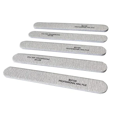 Professional Nail Files, Washable Double Sided Grit Nail File