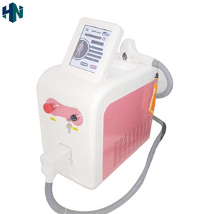 Professional small portable Totally painless beauty equipment 808nm diode laser hair removal machine for perm free shipping cost