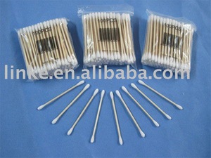 Safety, non-toxic wooden cotton buds,FSC, direct manufacturer
