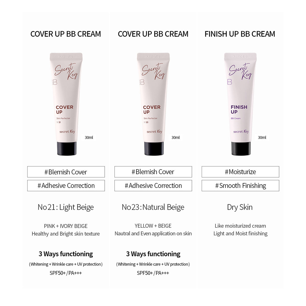 SECRETKEY_BASE_FINISH UP BB CREAM(30ml)