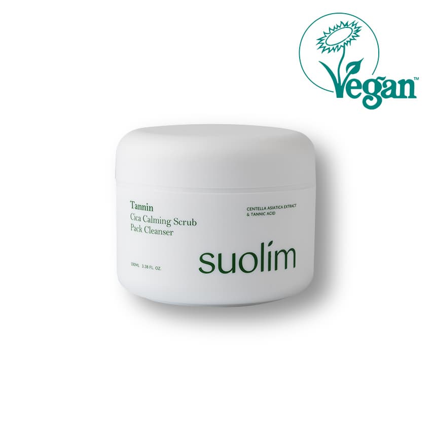 Suolim Tannin Cica Calming Scrub Pack Cleanser 