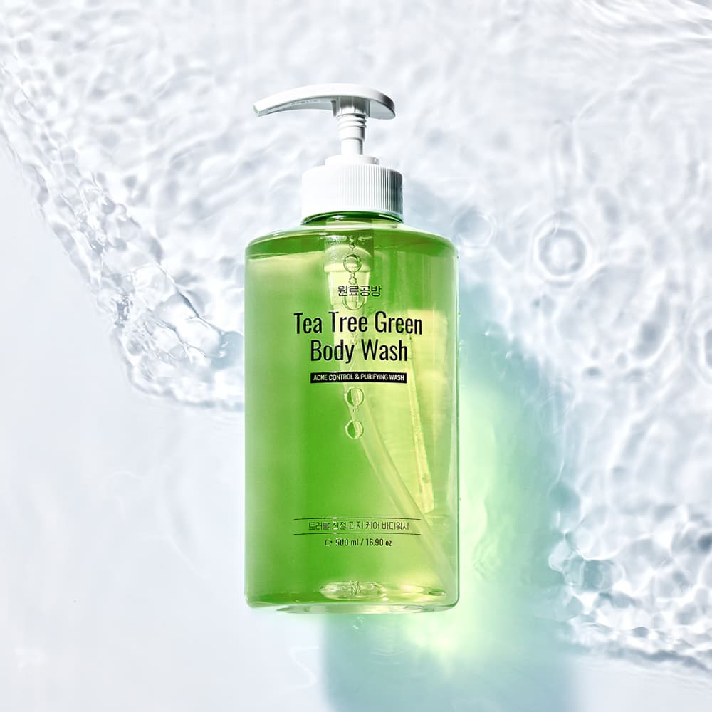 Tea Tree Green  Body Wash