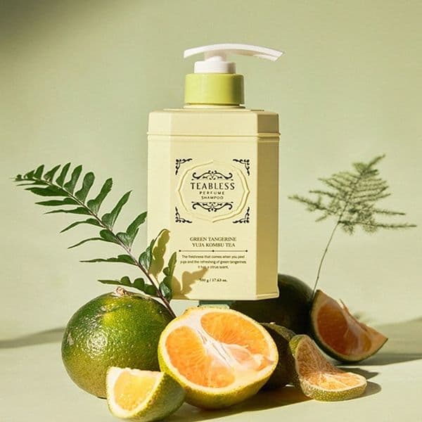Teabless Green Tangerine Yuja Kombu Tea Perfume Shampoo 500g