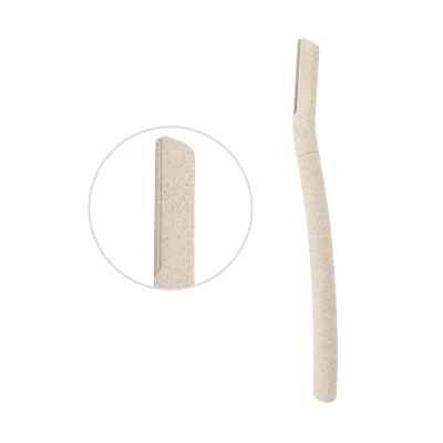 Wheat Straw Material Single Blade Eyebrow Razor