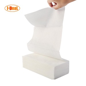 Wholesale 50Pcs Dry and Wet Double Use Makeup Remover Towel Facial Cotton Tissues