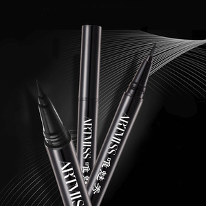 wholesale or private label black brush liquid eyeliner pencil waterproof eyeliner