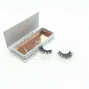 Wholesale Private Label 100% Real Silk Fiber 3D Faux Mink False Eye Lashes