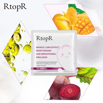 Wholesale Rtopr Skin Care Whitening Emulsion Anti Wrinkle Moisturizing Brightening Whitening Travel Size Mango Face Lotion