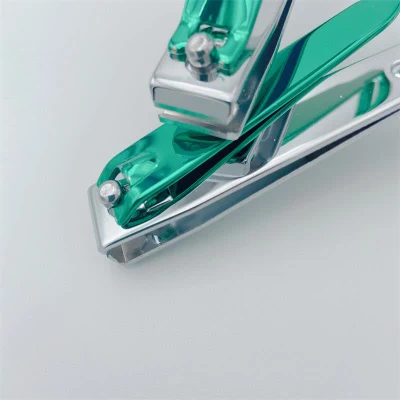 Wide Jaw Opening Thick Curved Edge Toenail Clippers with Electrophoresis Grip Handle