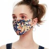 Fashion Face Mask, Re-usable and Washable Printed Cotton Face Mask