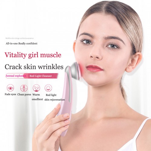 Sain Multifunction Led Light Photon Face Care Massager / RF Lifting Tighten EMS Slimming Wrinkle Device / Pure skin rejuvenation import and export instrument