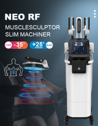 Aesthetics EMT Slimming Machine RF 4 Handles Body Sculpt EMSlim NEO With RF