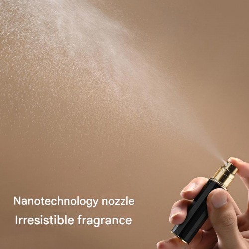 New travel portable perfume bottle mini 5ml perfume jar with bottom self-filling high-end spray container