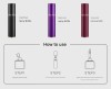 New travel portable perfume bottle mini 5ml perfume jar with bottom self-filling high-end spray container