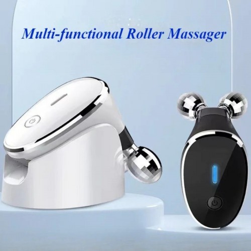Portable Microcurrent High Frequency Facial Massager Face Lift Beauty Skincare Device