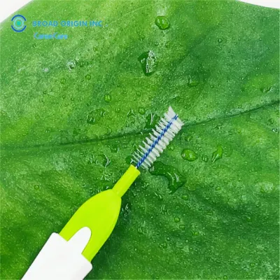 0.7mm Wholesale Bulk Portable Reusable Toothbrush Toothpick Dental Interdental Brush for Teeth Cleaning