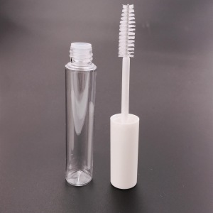 [10.3ml] Promotional Cheap Price Empty With White Brush Plastic Mascara Tube