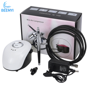 110-240V Large flow and high pressure Private Label Portable Rechargeable Airbrush For Bakery Makeup Tattoo Ink