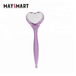 2018 Hot Sale  Mirror Comb Eyebrow Knife 3 in 1 Razor Mirror Eyebrow Razor Trimmer