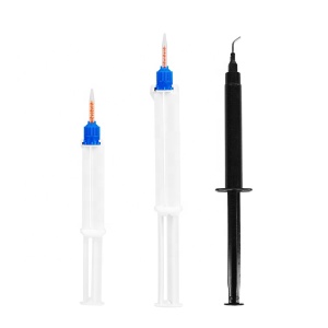 2.5ml Clinic Double Barrel Syringe Dental Kits Teeth Whitening Dual Barrel Syringe with High Peroxide