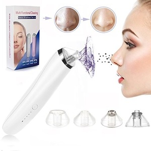 4 heads Electric Pore Cleaner Suction blackhead removal vacuum color Multi-function beauty equipment blackhead suction remover