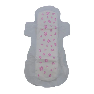 410 mm Sanitary Napkins with Cotton Oversheet to Provide Lady Extra Safety Sanitary Pads