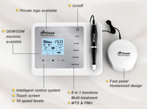 Artmex V9 MTS 12000-15000rpm touch screen tattoo gun rotary tattoo machine