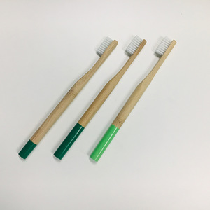 bamboo handle nylon bristle toothbrush raw material