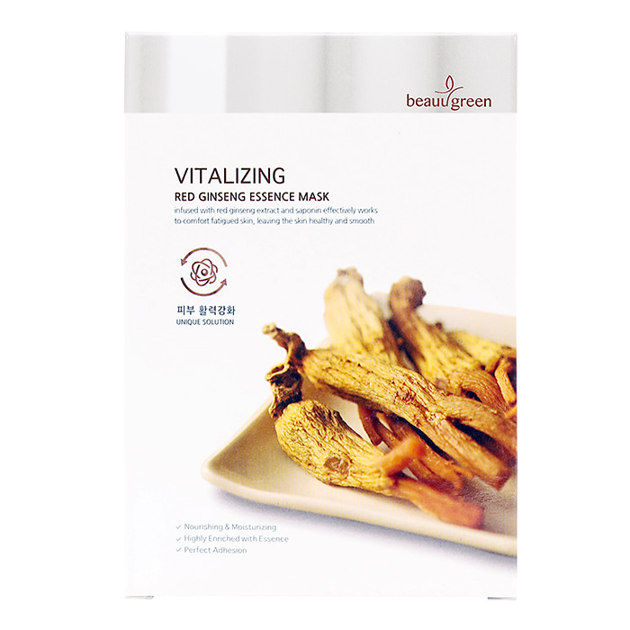 (BeauuGreen) Premium Red ginseng Essence Mask 23g