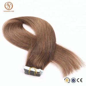 Best selling cheap hair 100% unprocessed virgin brazilian hair tape hair extensions