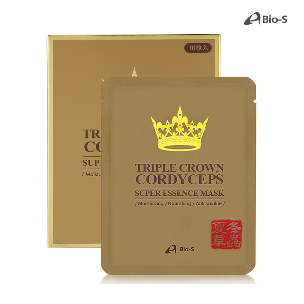 BIO-S TRIPLE CROWN CORDYCEPS SUPER ESSENCE MASK