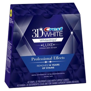 Crest 3d white teeth Whitestrips Professional effect 1 box 20 Pouches Original Oral Hygiene Teeth Whitening strips crest