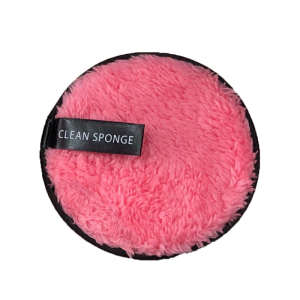 Custom Logo Face Cleaning Polyester Washable Makeup Remover Microfiber Pads Reusable