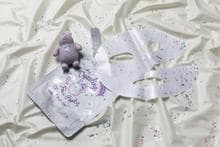 DAZZLING FACE PARTY (HYDROGEL GLITTER MASK) PURPLE SPACE