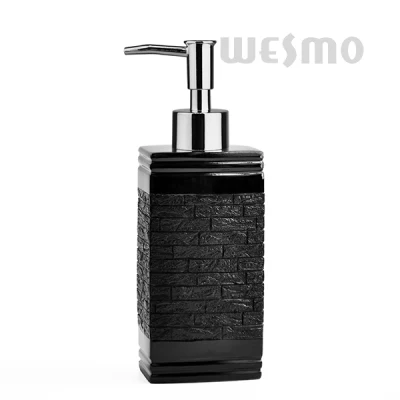 Delicate Soap Dispenser Polyresin Bathroom Accessories