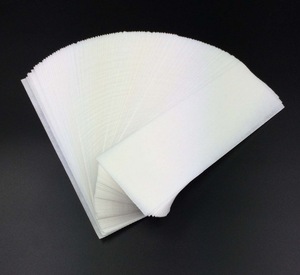 depilatory wax strips disposable wax strip for hair removal use size is about 7*21cm nonwovens wax strip